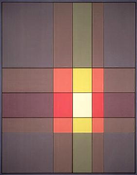 Overlay, 1982 (tempera on paper) 