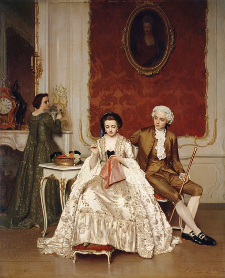 Jealousy von Petrus Renier Hubertus Knarren
