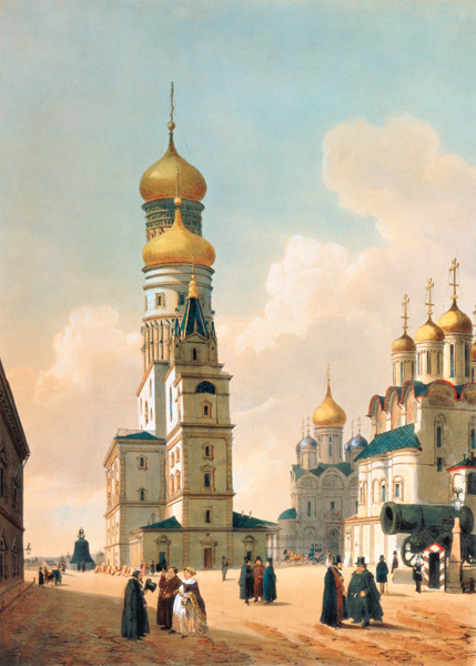 Der Glockenturm Iwan der Große im Moskauer Kreml von Philippe Benoist