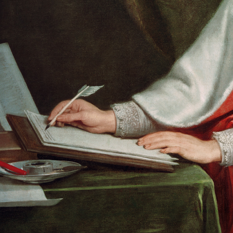 Cardinal Richelieu / Champaigne painting von Philippe de Champaigne