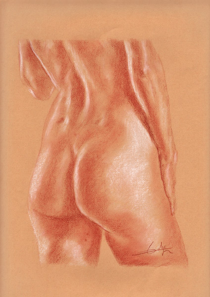 Fesses 1 von Philippe Flohic