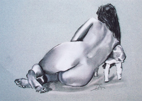 Akt 13 von Philippe Flohic