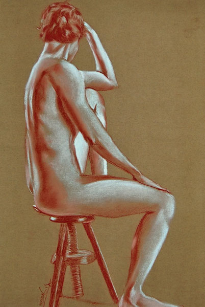 Nu 77 von Philippe Flohic