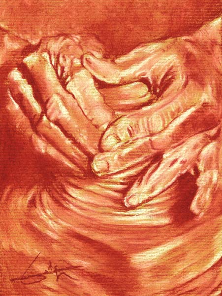 Potier mains von Philippe Flohic