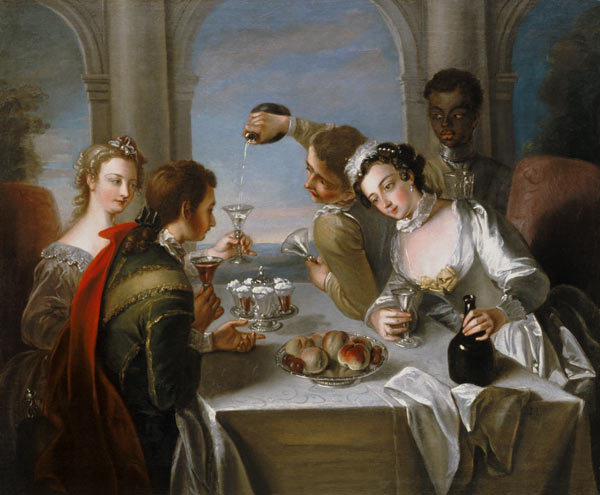 Der Geschmackssinn von Philippe Mercier