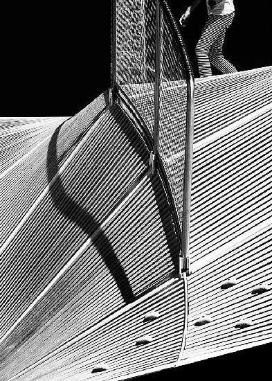 stripes on the playground