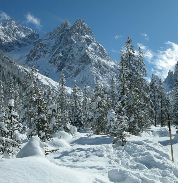 Paesaggio Innevato Montano in Val Fiscalina von Andrea Piccinini