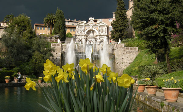 Villa d'Este, Tivoli von Andrea Piccinini
