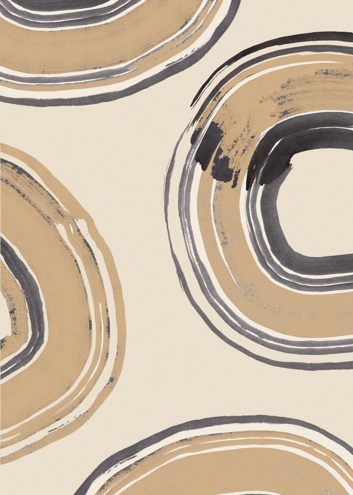 Abstract Circles von Pictufy Studio