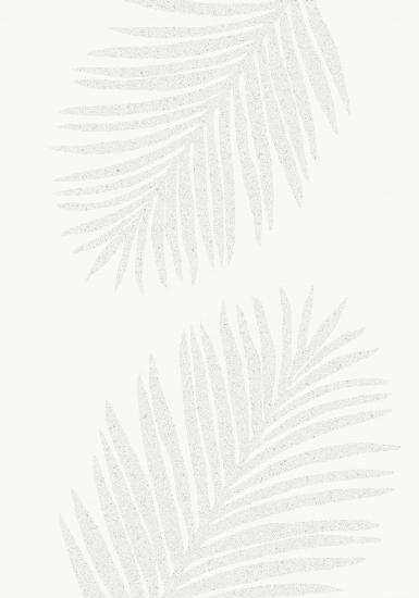 PALM LEAF 13 GRAY PATTERN