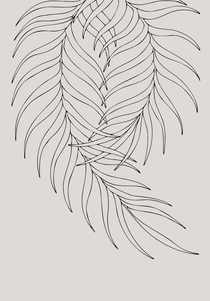 Leaf Frilly Pair von Pictufy Studio II