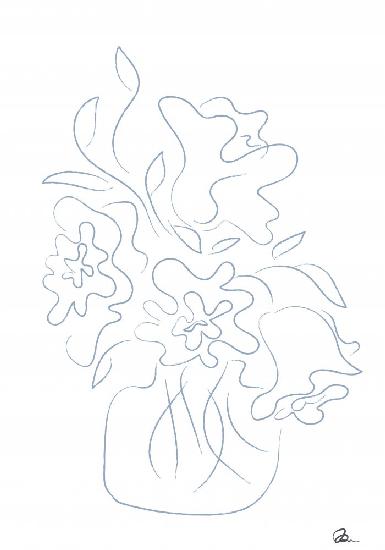 Flower Bouquet Sketch
