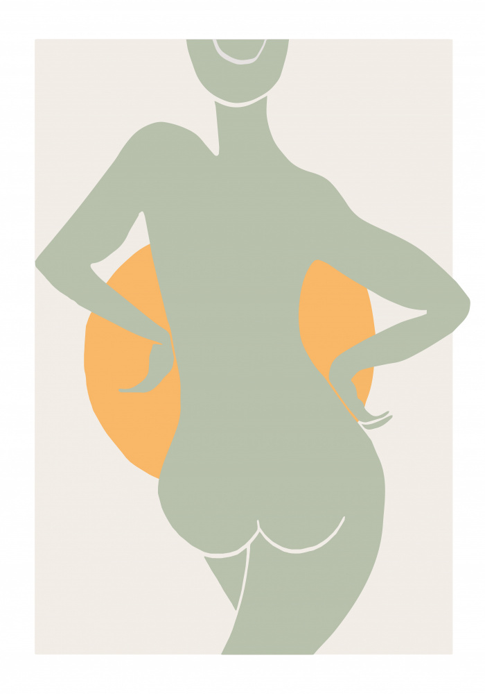 Green Woman von Pictufy Studio II