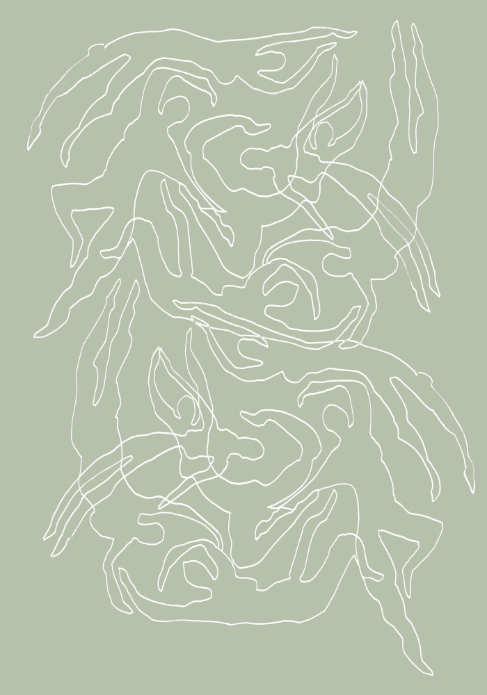 Swimmers Green von Pictufy Studio II