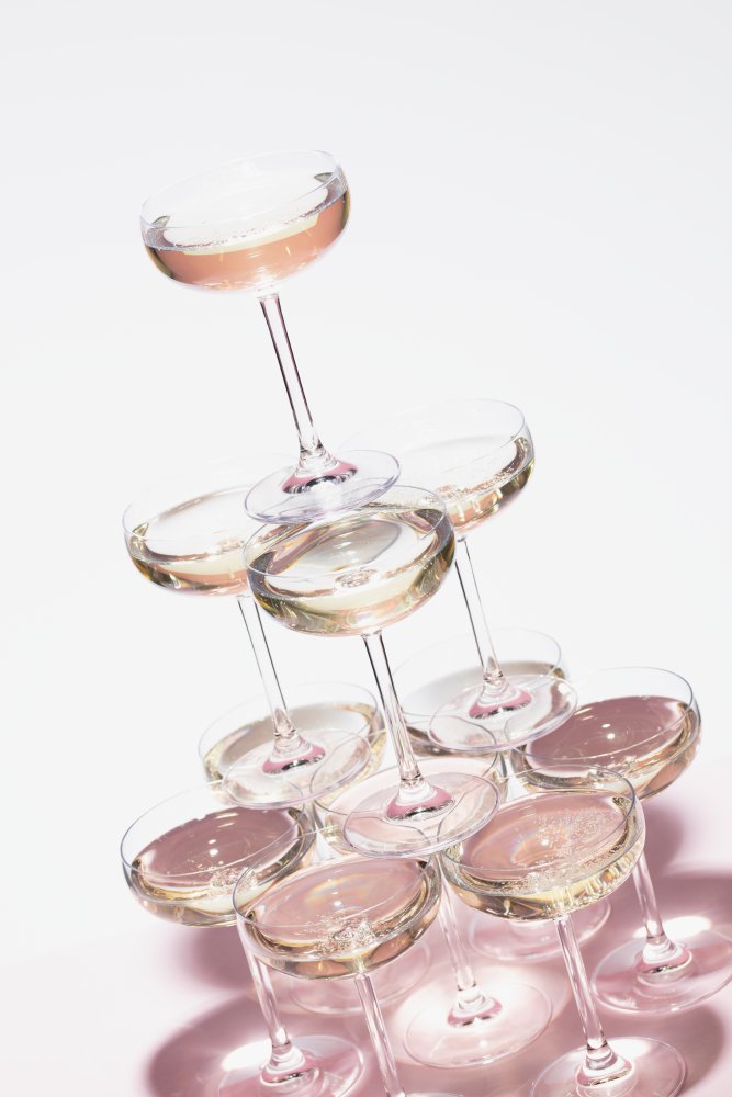 Champagne tower_1 von Pictufy Studio III