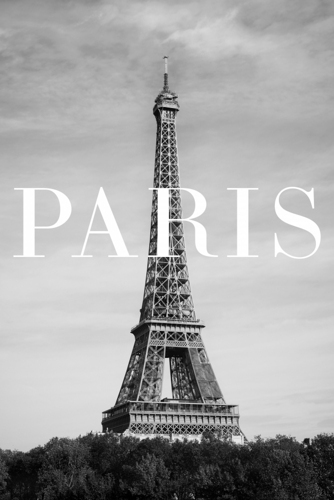 Paris Text 2 von Pictufy Studio III