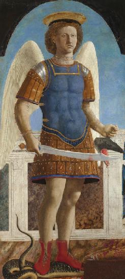 Der Erzengel Michael. 1469 vollendet