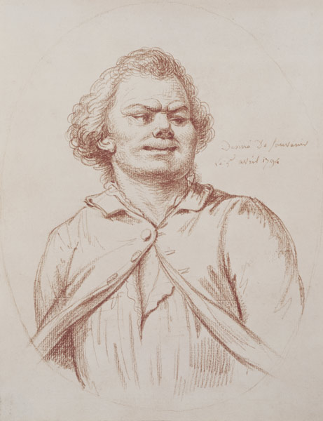 Danton Led to his Execution von Pierre Alexandre Wille