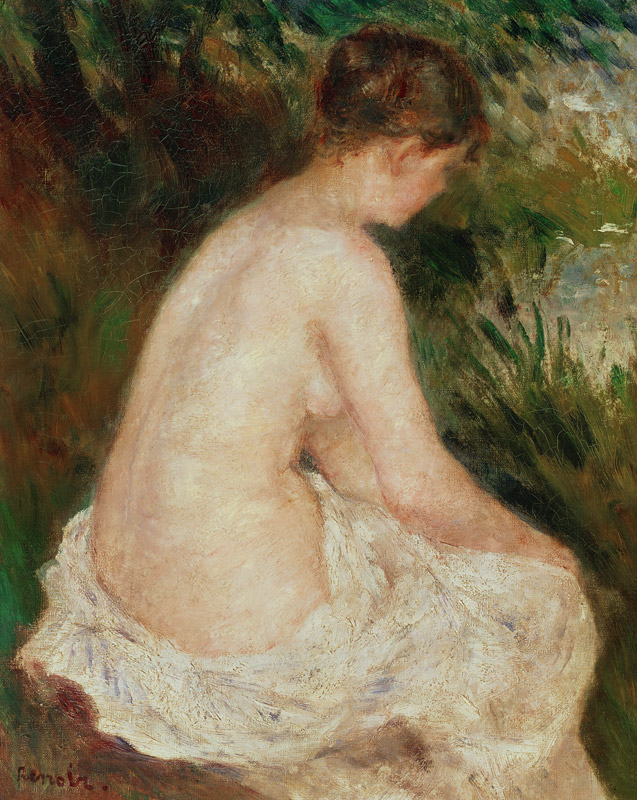 Bather von Pierre-Auguste Renoir