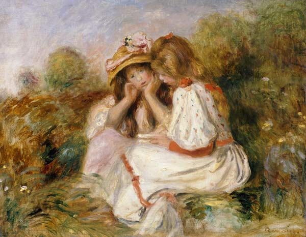 Deux Fillettes von Pierre-Auguste Renoir