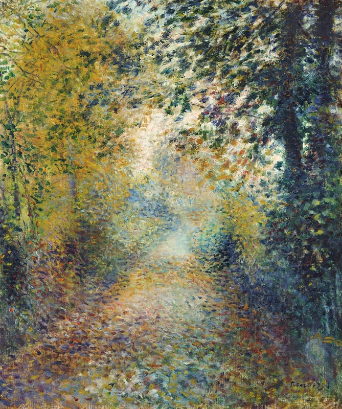 Im Wald von Pierre-Auguste Renoir