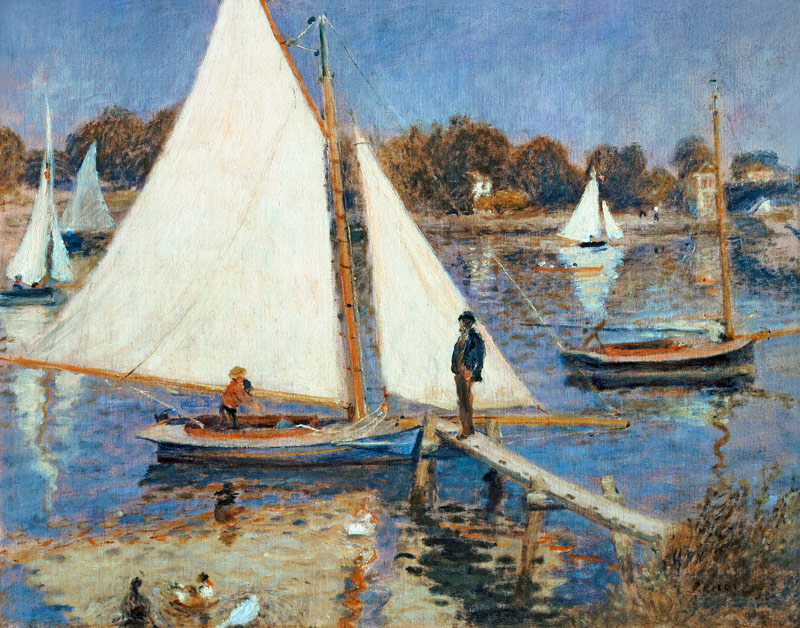 The Seine at Argenteuil von Pierre-Auguste Renoir