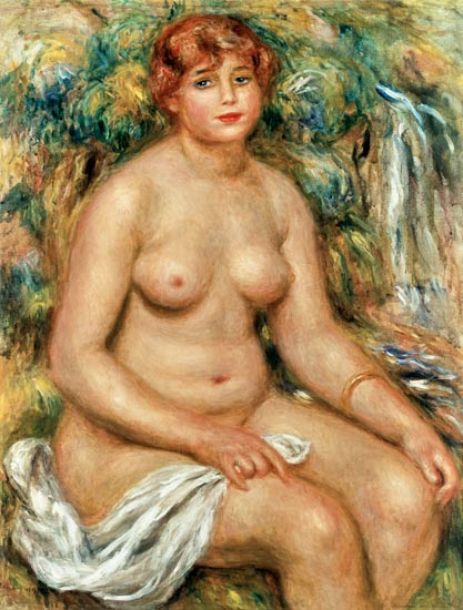 Seated Bather von Pierre-Auguste Renoir