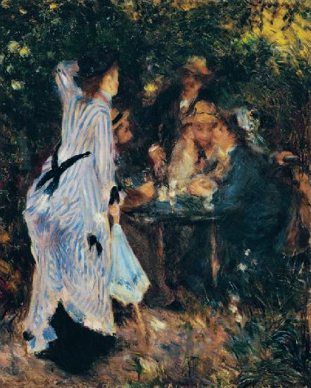In the Garden, or Under the Trees of the Moulin de la Galette