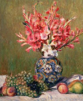 Still life of Fruits and Flowers