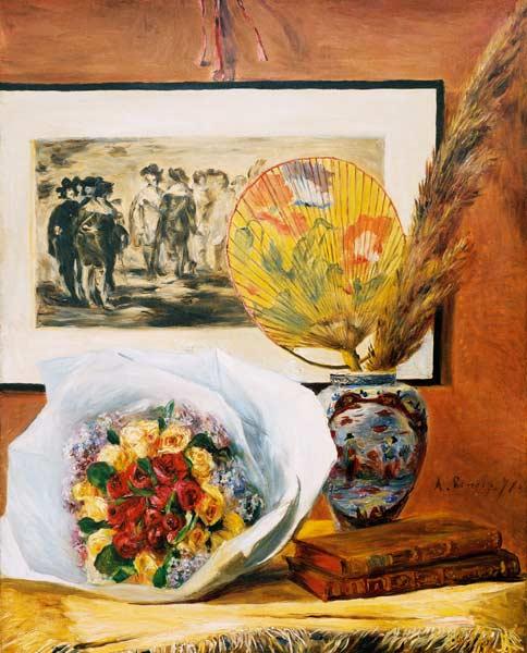 Still life wit.bouquet a.fan/1871