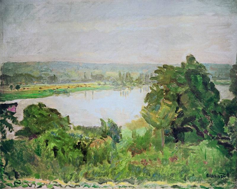 Die Seine bei Vernon von Pierre Bonnard