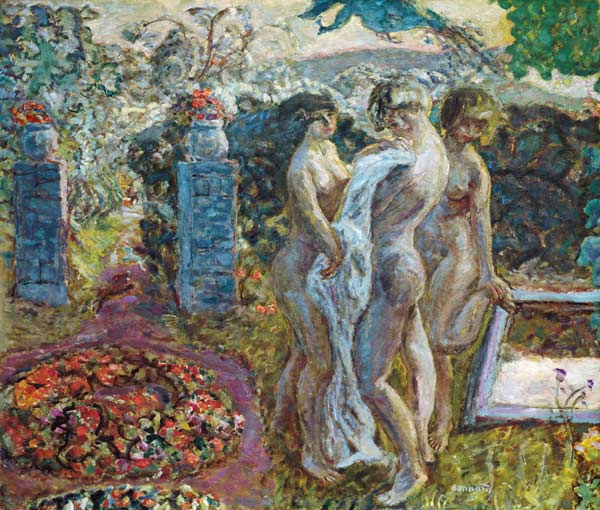 Die drei Grazien von Pierre Bonnard
