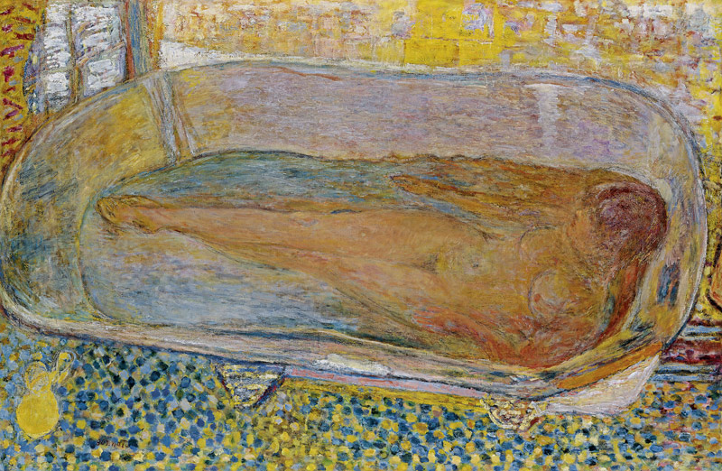 Die grosse Badewanne (Akt) von Pierre Bonnard