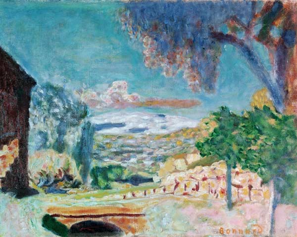 Die kleine Brücke von Pierre Bonnard