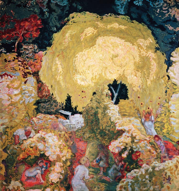 Herbst. Obsternte von Pierre Bonnard