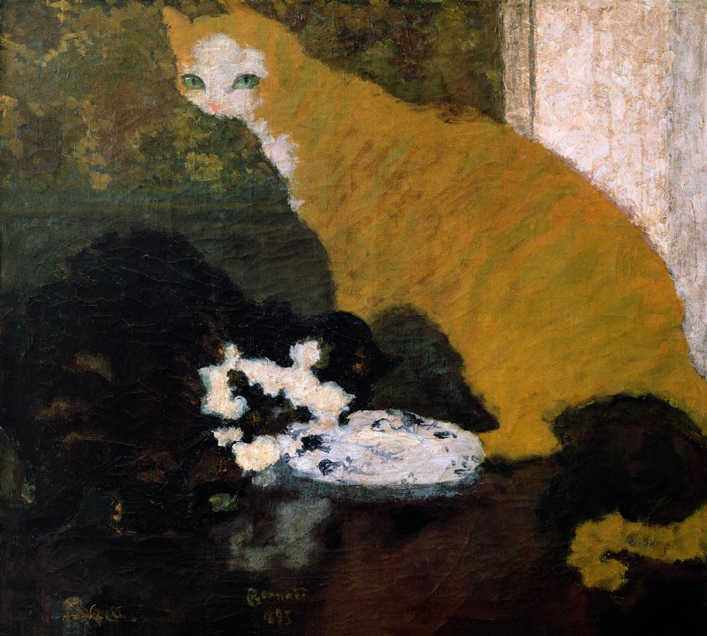 Les chats von Pierre Bonnard