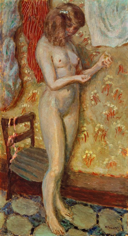 Nu à la lumière ou Nu à l’aiguille von Pierre Bonnard