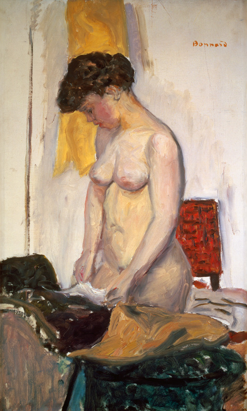 Nu debout de profil von Pierre Bonnard