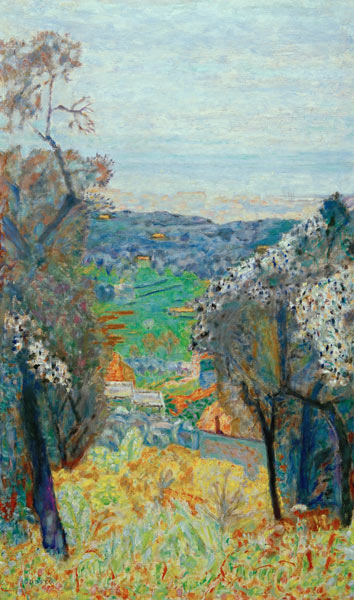 Paysage du Cannet von Pierre Bonnard