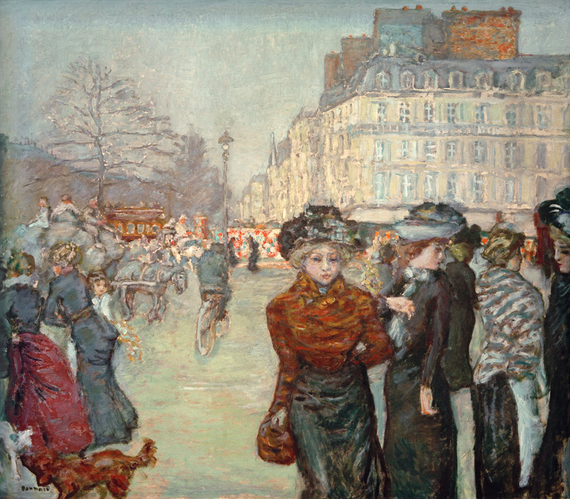 Place Clichy von Pierre Bonnard