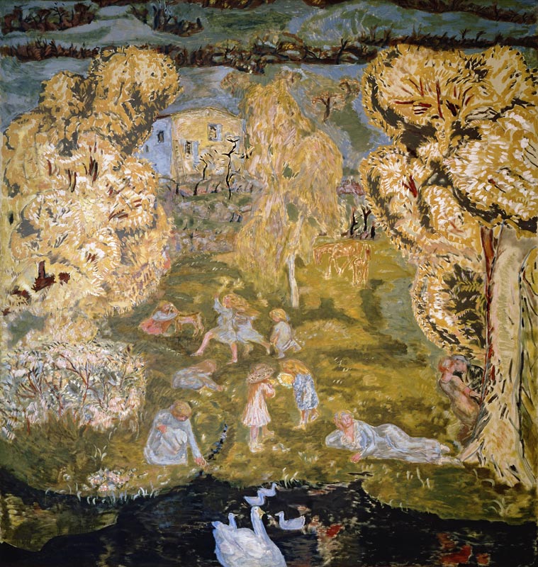 Vorfrühling auf dem Lande von Pierre Bonnard