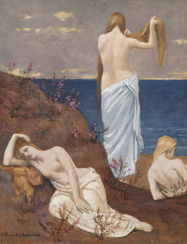 Young Girls by the Sea von Pierre-Cécile Puvis de Chavannes
