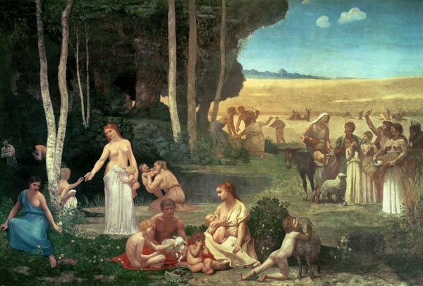 Summer von Pierre-Cécile Puvis de Chavannes