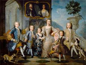 Portrait of the Family of the Duke of Valentinois