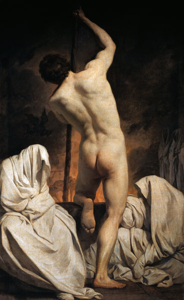 Charon Passing the Shades von Pierre Subleyras