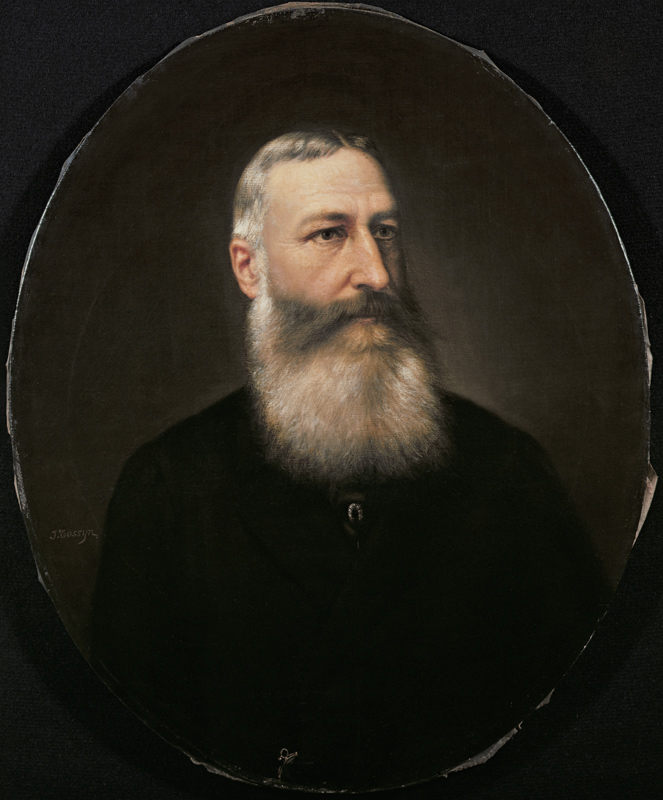 Leopold II (1835-1909) of Saxe-Cobourg-Gotha von Pierre Tossyn