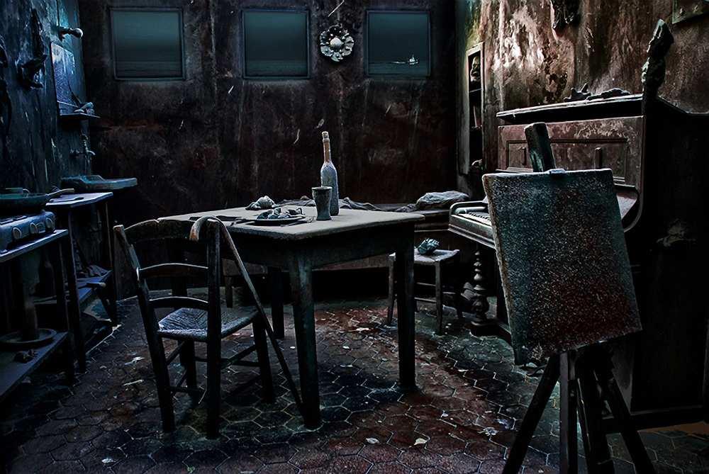 cold in James' house von Piet Flour