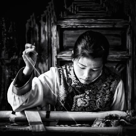 traditional broderie