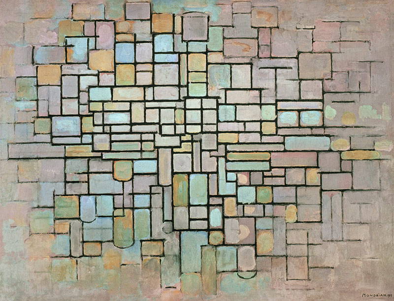 Komposition Nr. II von Piet Mondrian