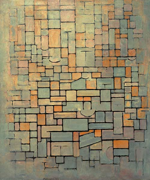 Tableau No. 1 von Piet Mondrian